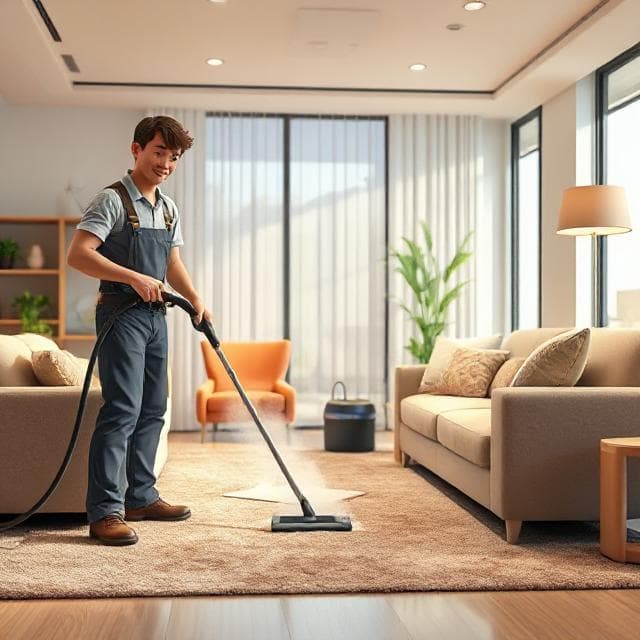 Carpet & Sofa Cleaning illustration