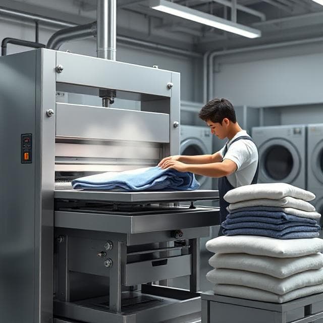 Steam Press illustration